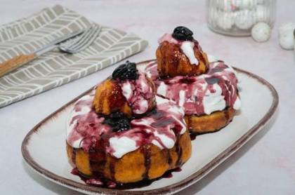 Papanasi cu Dulceață