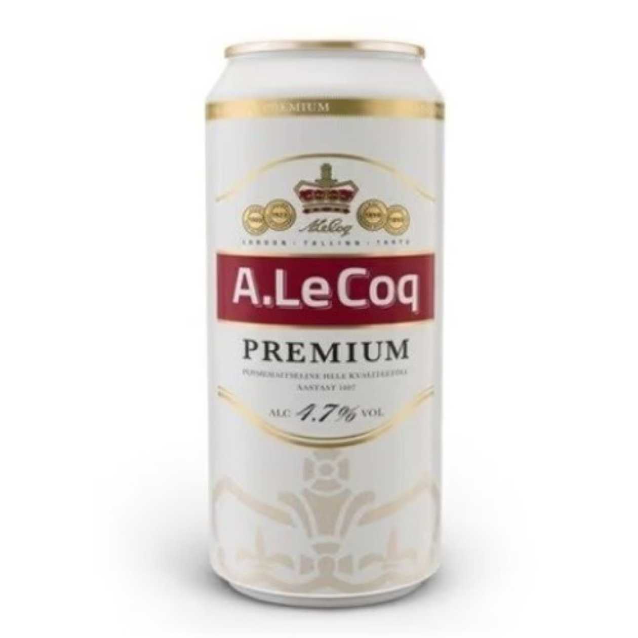 A. Le Coq Premium Light Beer 4.7% 500ml