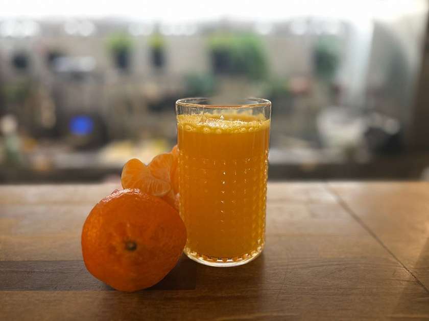 100% mandarinkový fresh juice