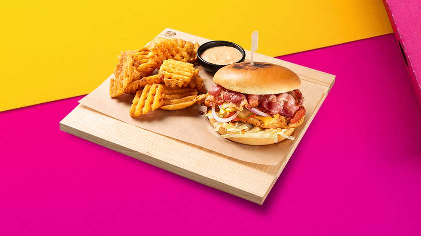 Chicken burger