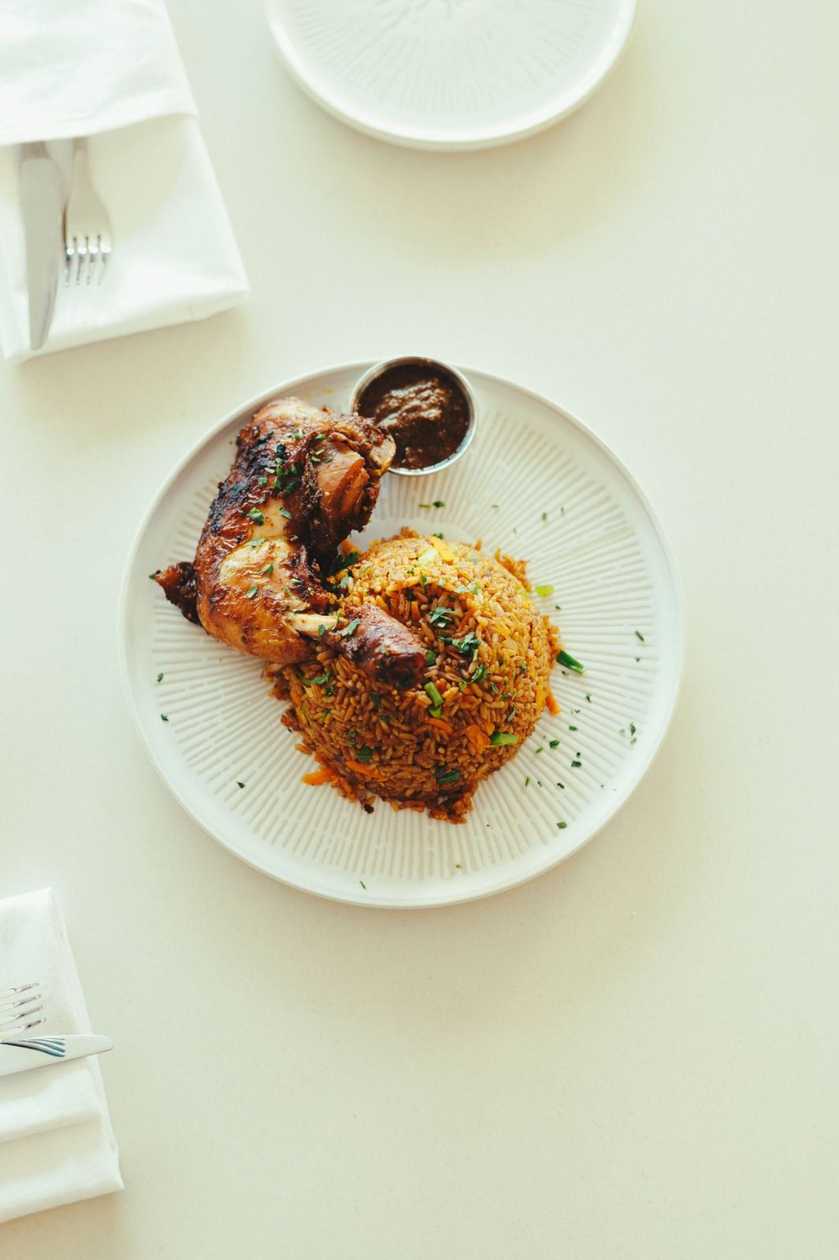 Chicken and Jollof Rice