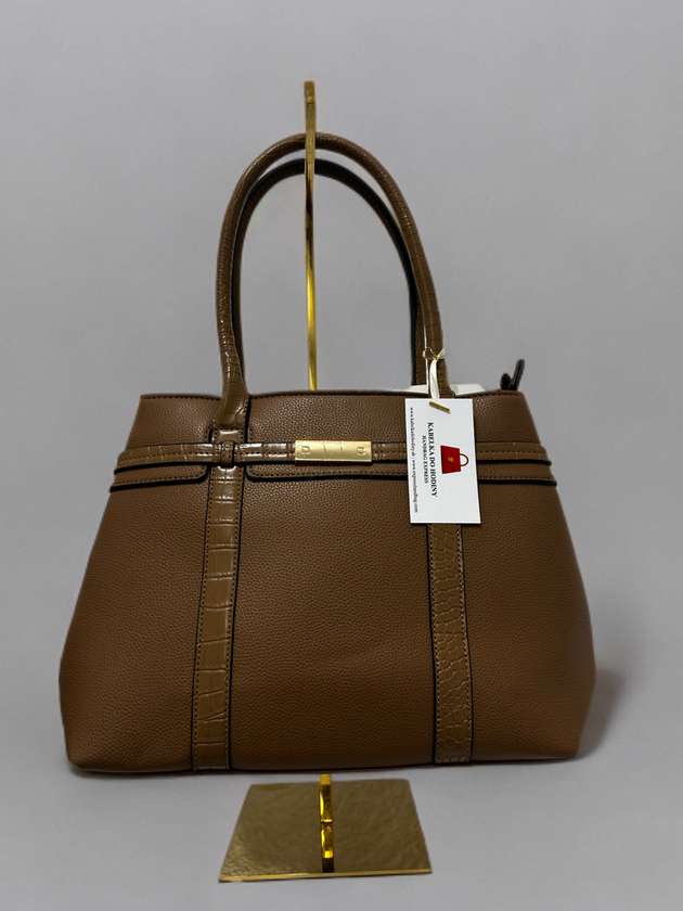 Karamelová hnedá kabelka