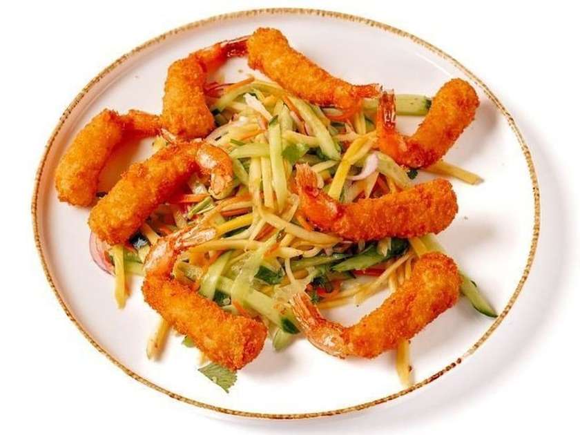 Prawn - Mango Salad  🌶