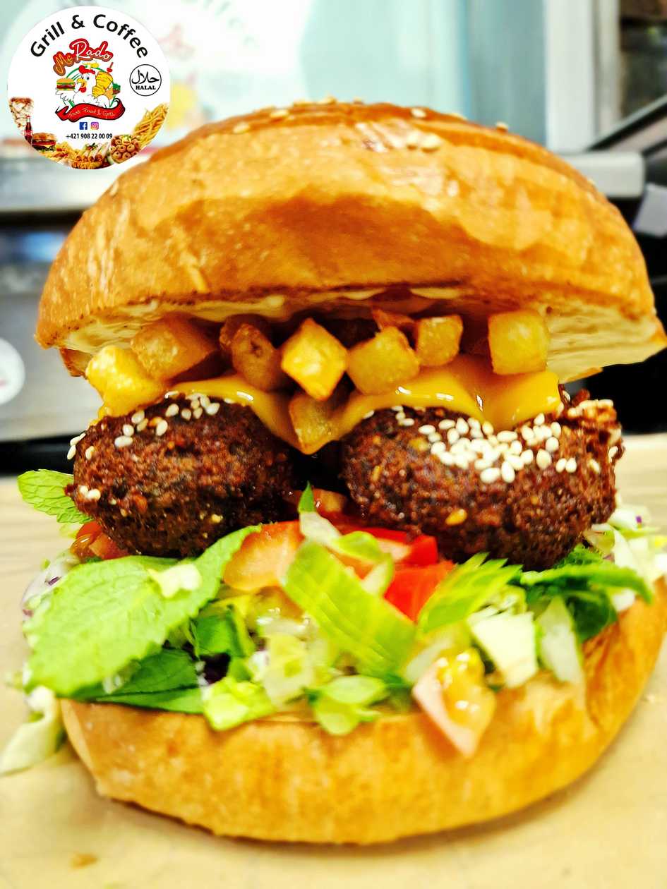 FALAFEL BURGER McR Vegeteriano