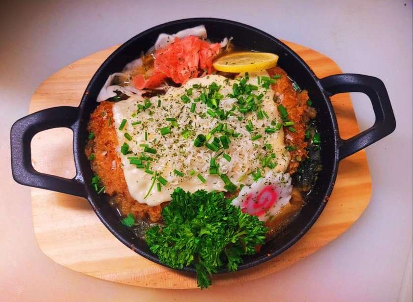 Kimchi katsu nabe