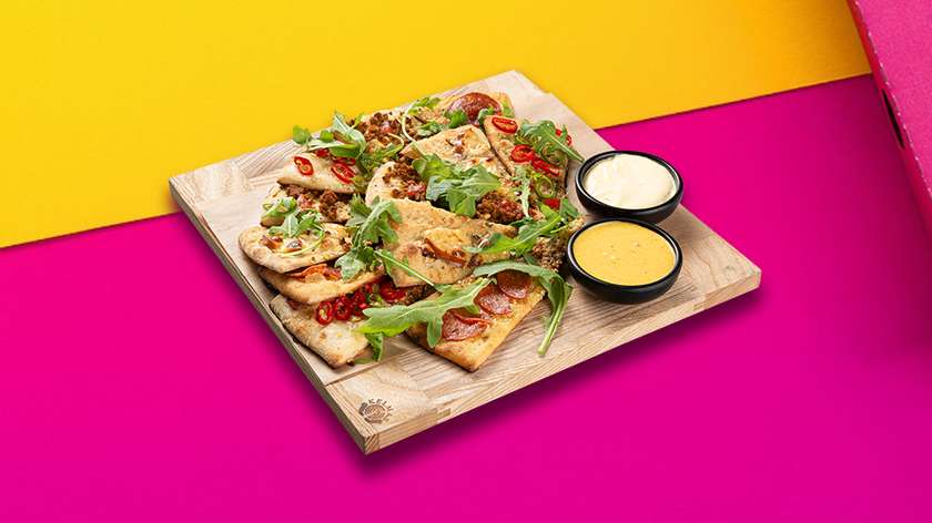 Spicy Pizza Triangles