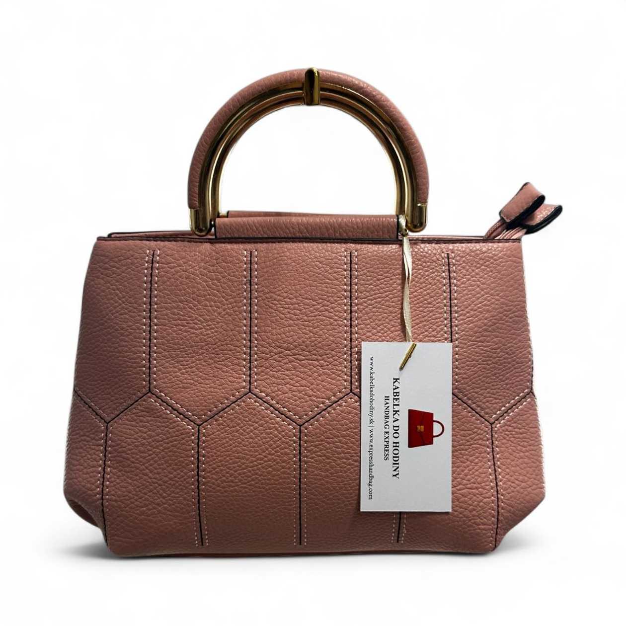 Ružová elegancia kabelka