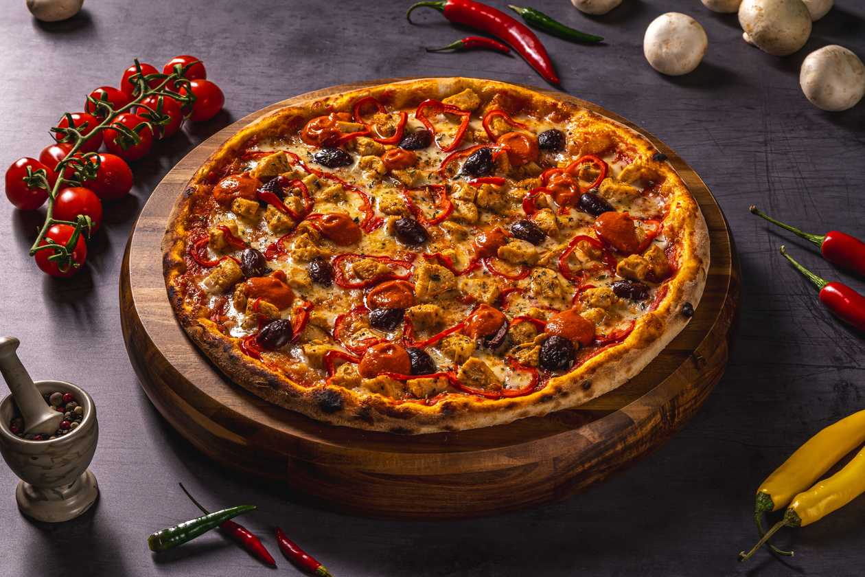 Polo e pesto (32cm)