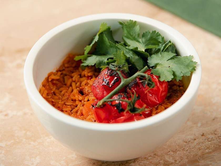 Pilaf with Soy Protein