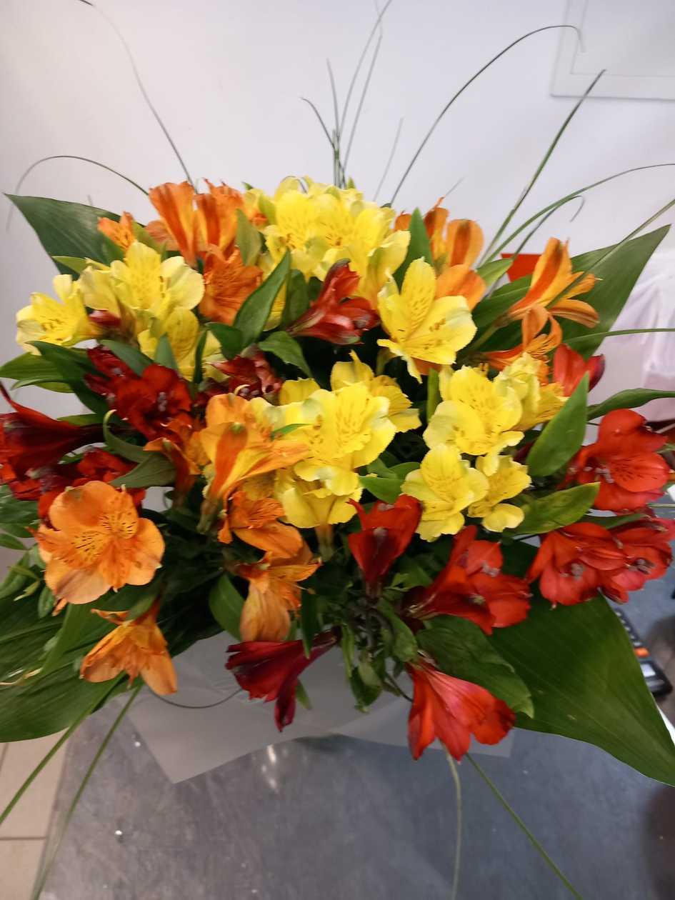 Bunch of Alstroemerias