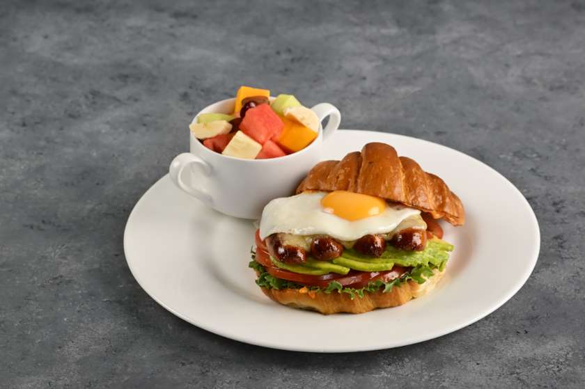 Croissant Breakfast Sandwich