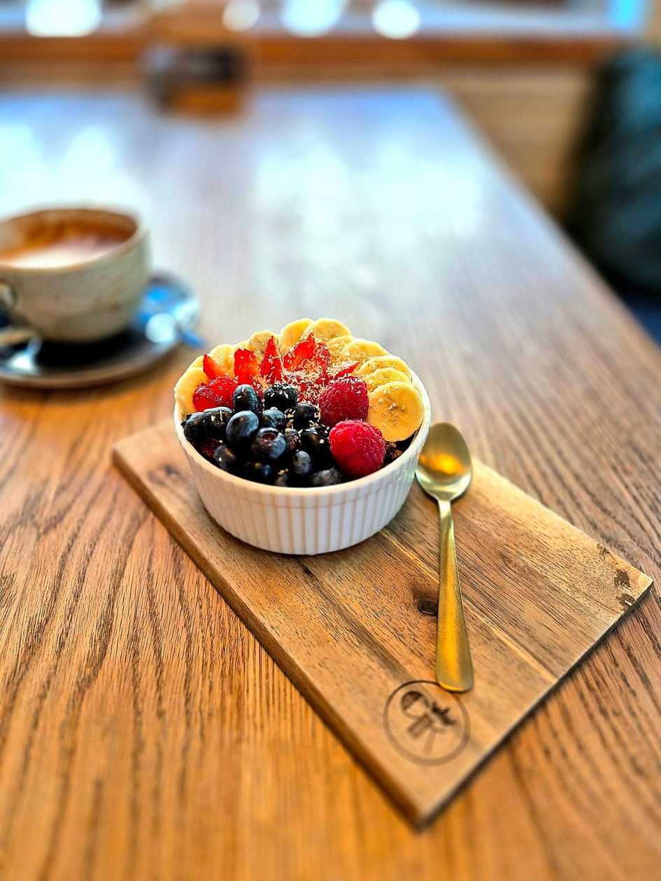 Greek Yogurt with Granola and Berries