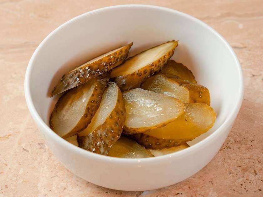Pickled cucumbers