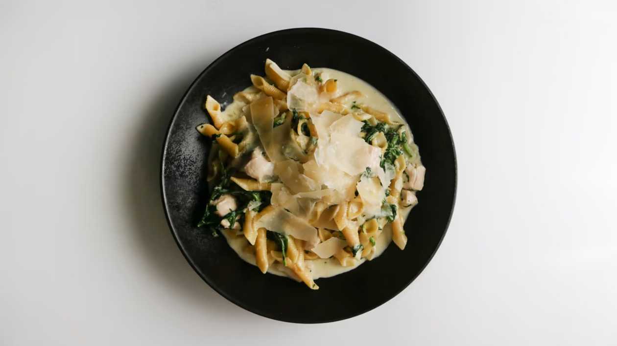 With Chicken And Spinach