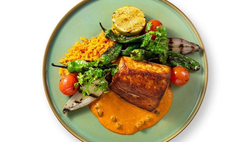 Grilled butterfish