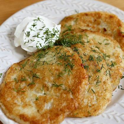 Potato Pancakes with Meat (1 pack/6 pieces)