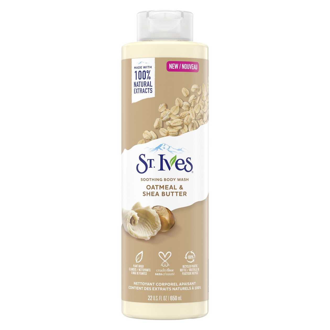 St. Ives Oatmeal & Shea butter Body Wash 450ml