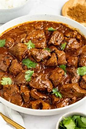 Beef vindaloo