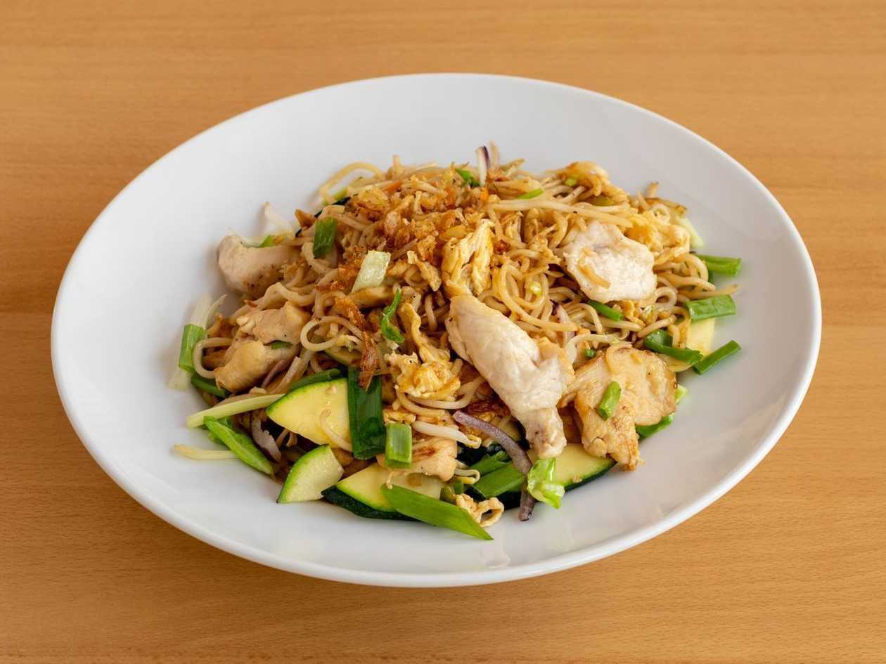 33. Restované Ploché Nudle Pho