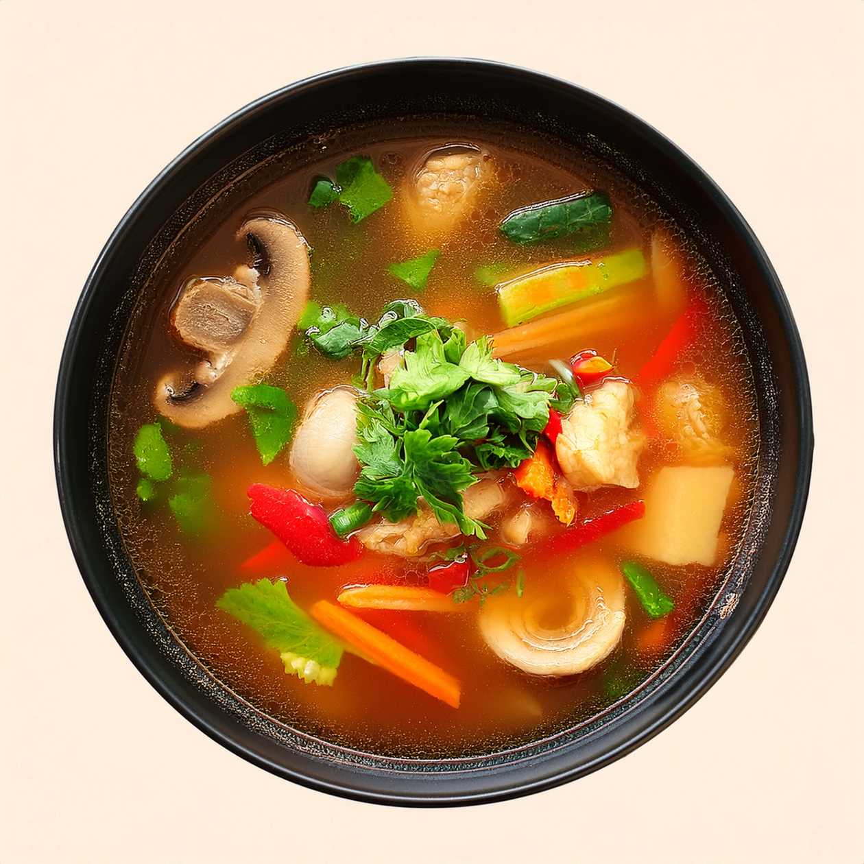 01. Kachní Pekingská Polévka