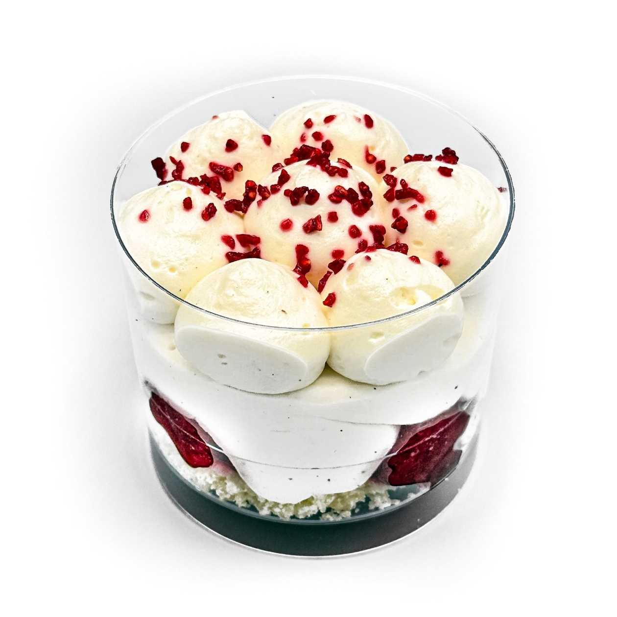 Cheesecake mousse Căpșune și Vanilie