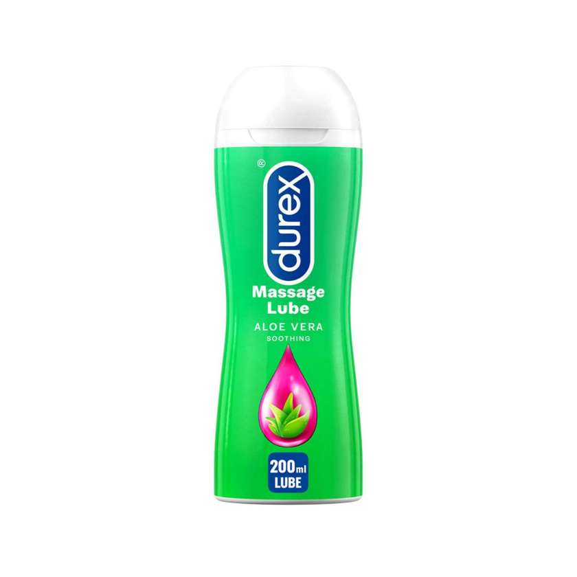 Смазочный гель Durex Play Massage 2-в-1 с алоэ вера