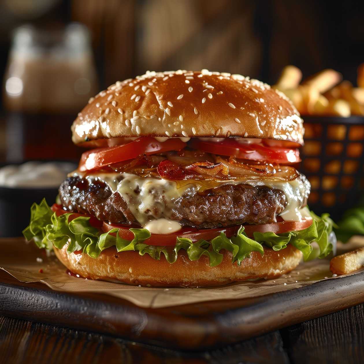 Jack Daniels burger