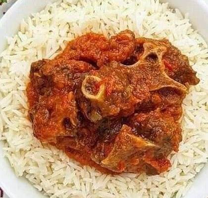 Check check plain Rice with Chicken or meat+ free Drink