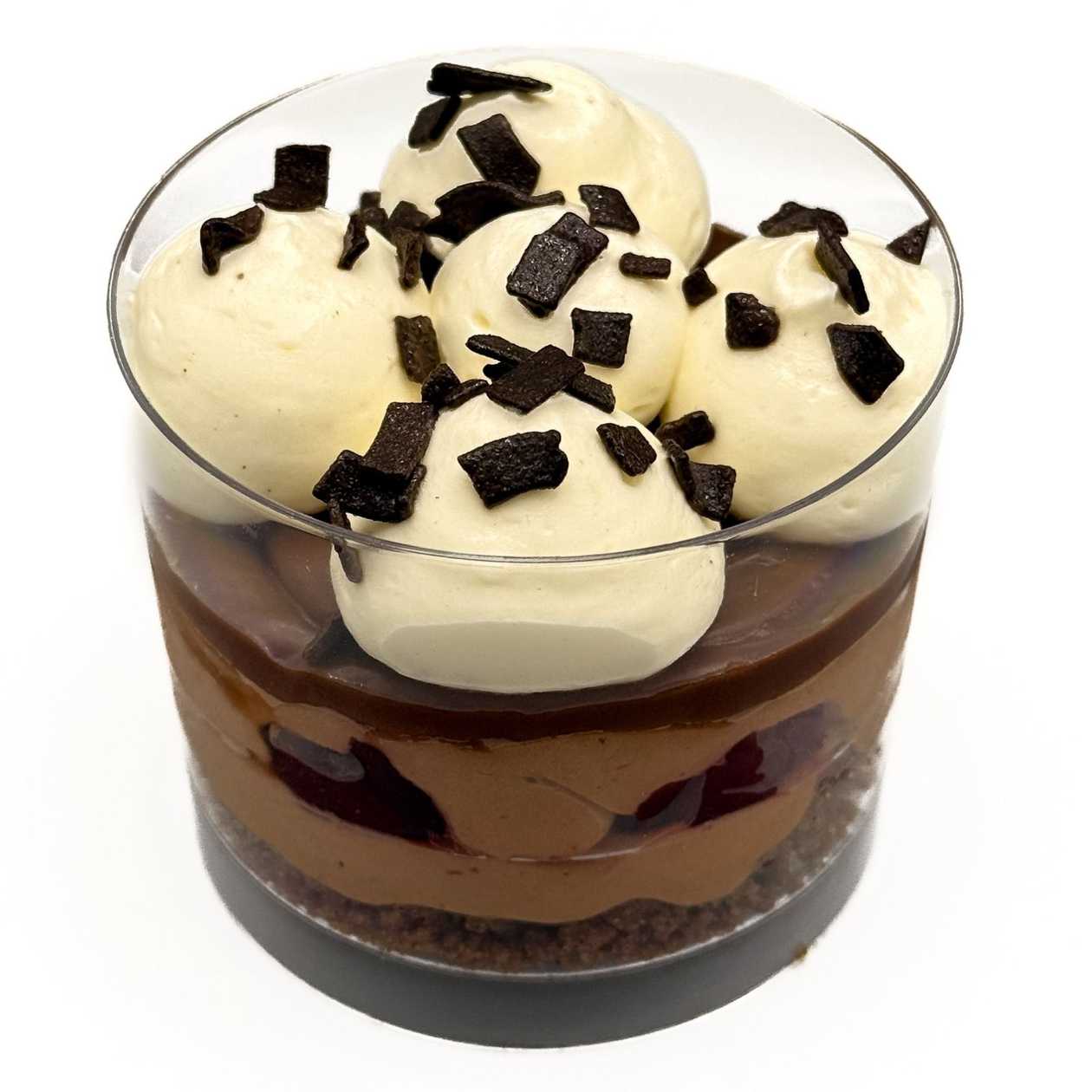 Cheesecake mousse Ciocolată și Vișine