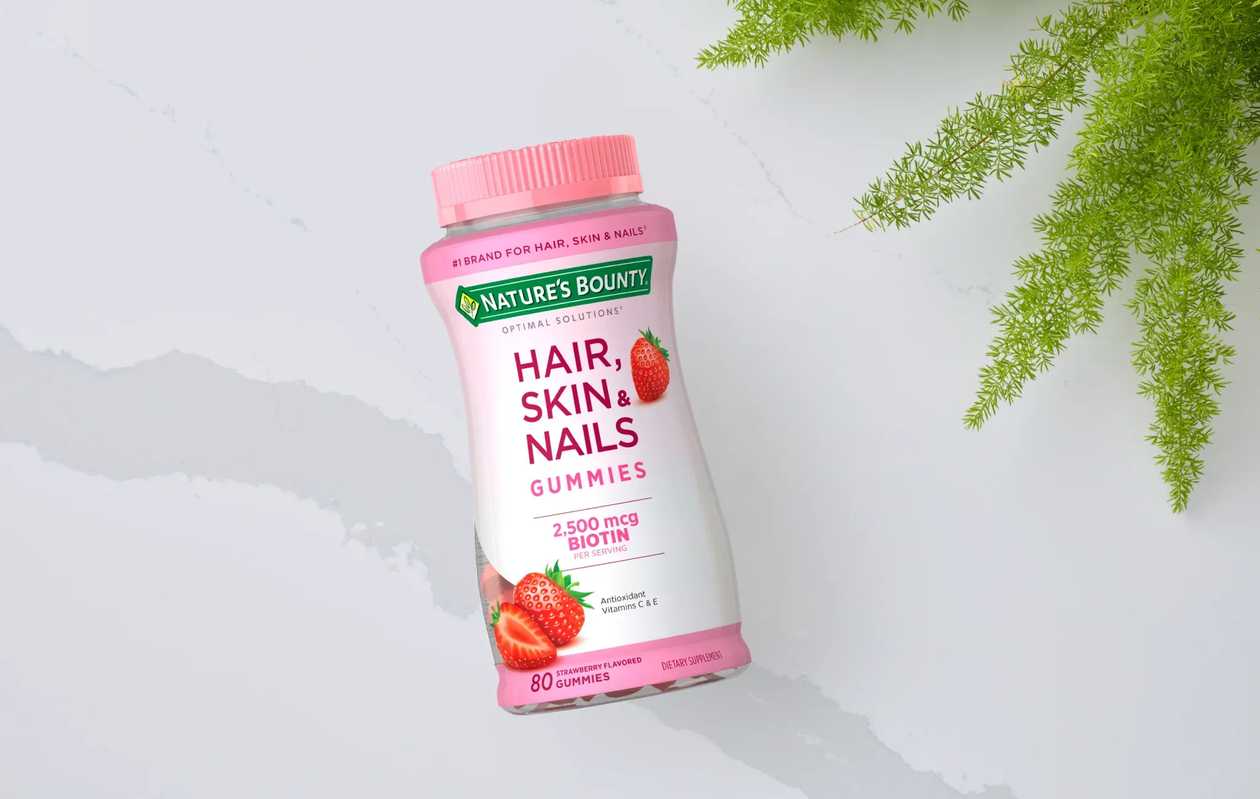 Nature's Bounty Hair, Skin & Nails Gummies 80's