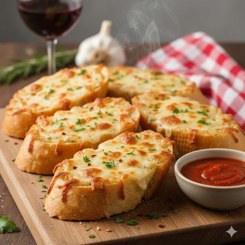 Garlic Bread with Cheese