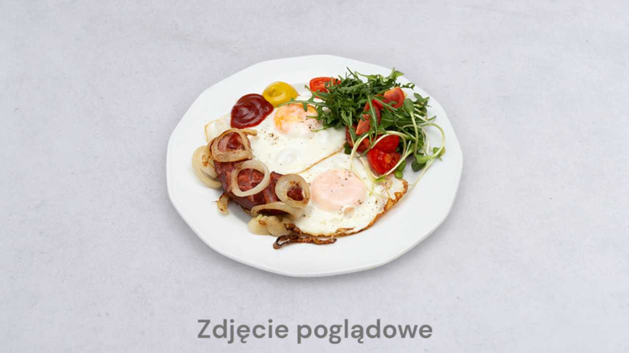 Egg with Turkish Kielbasa