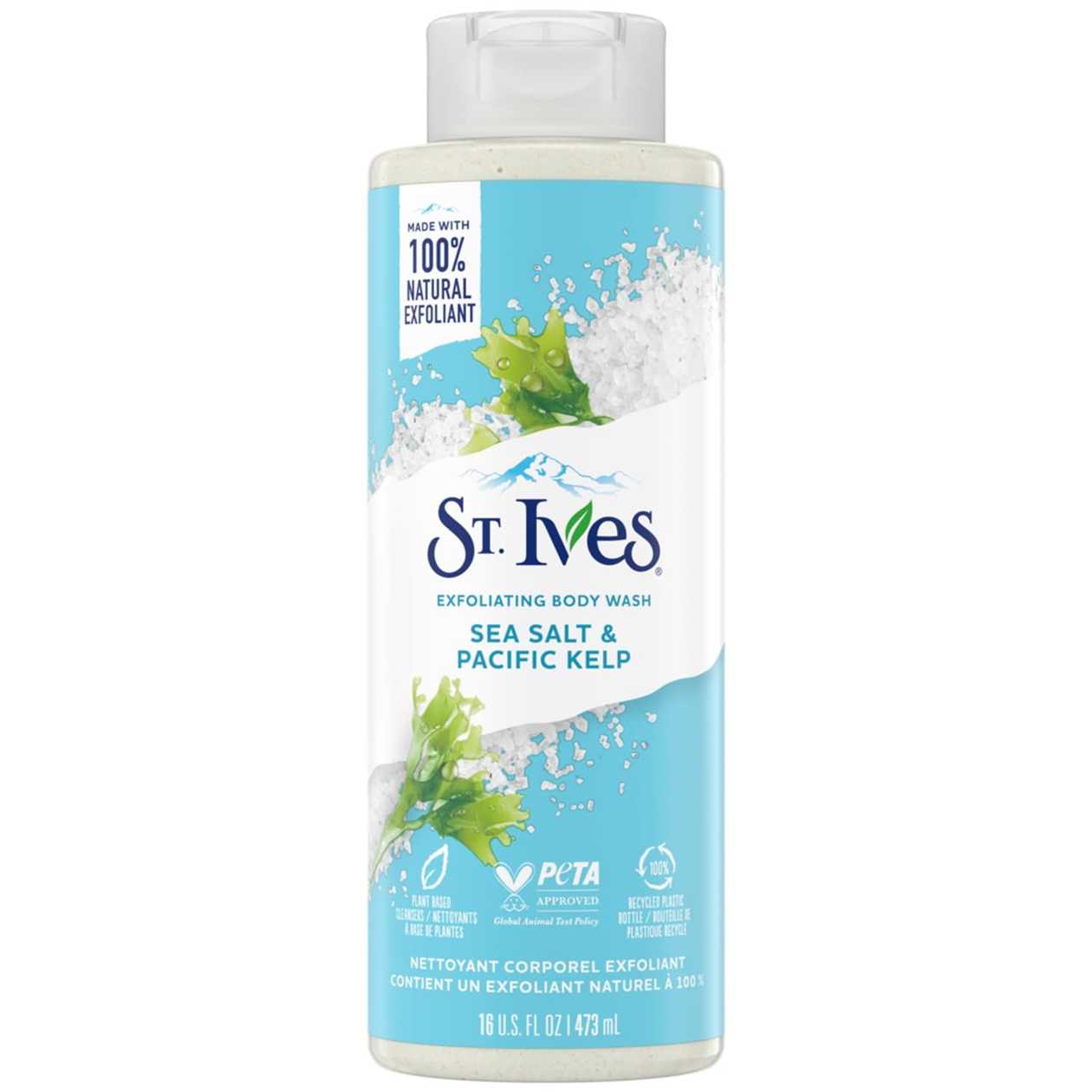 St. Ives Sea Salt & Pacific Kelp Exfoliating  Body Wash