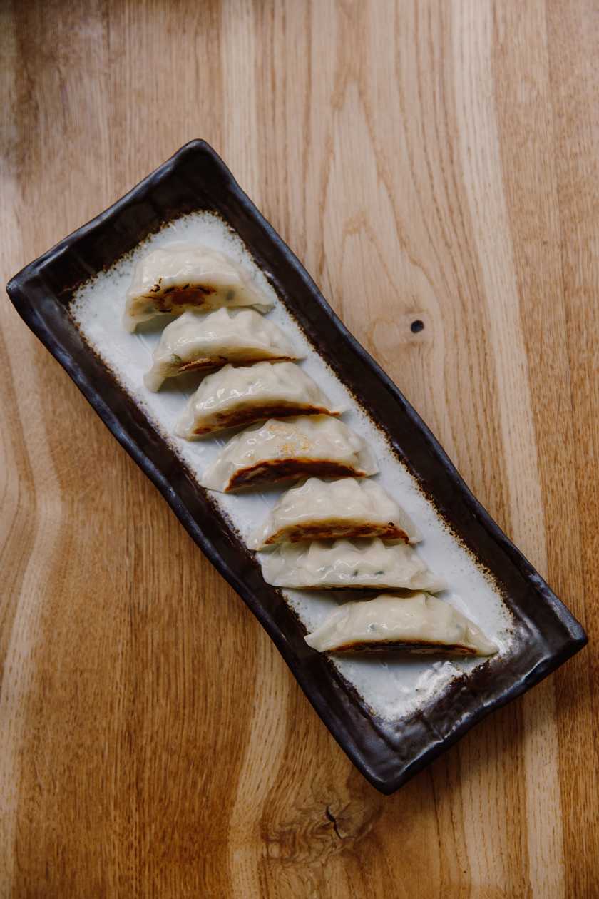 Gyoza with chicken