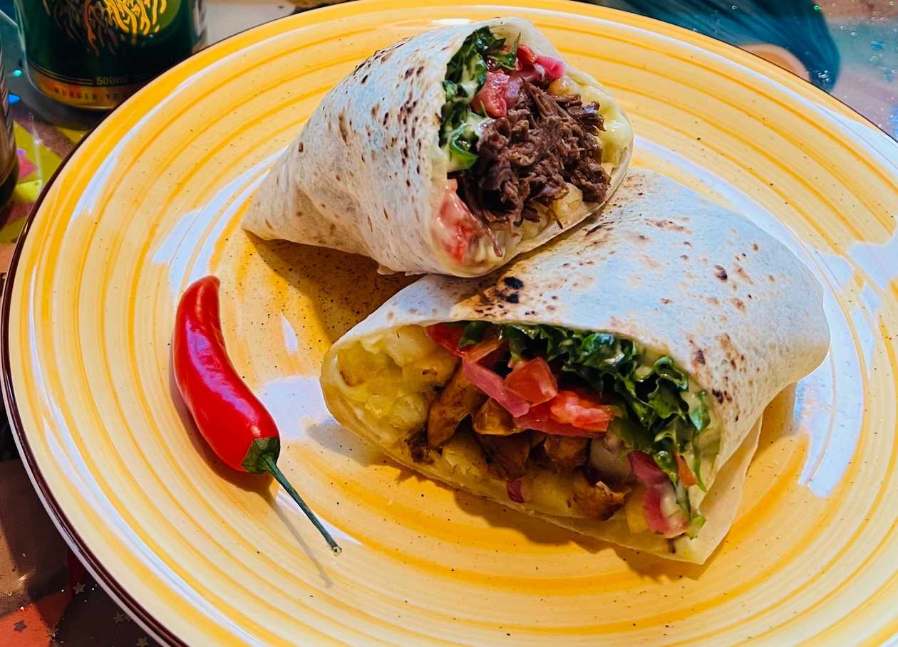 Chilli-Queso Burrito