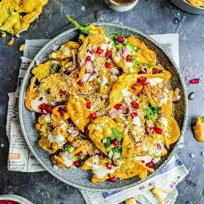Lamb chaat-Patta
