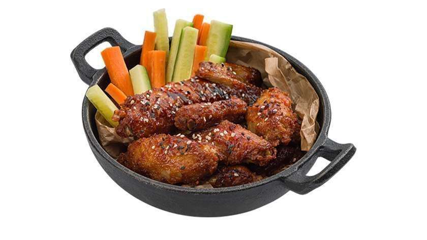 BBQ viščiukų sparneliai