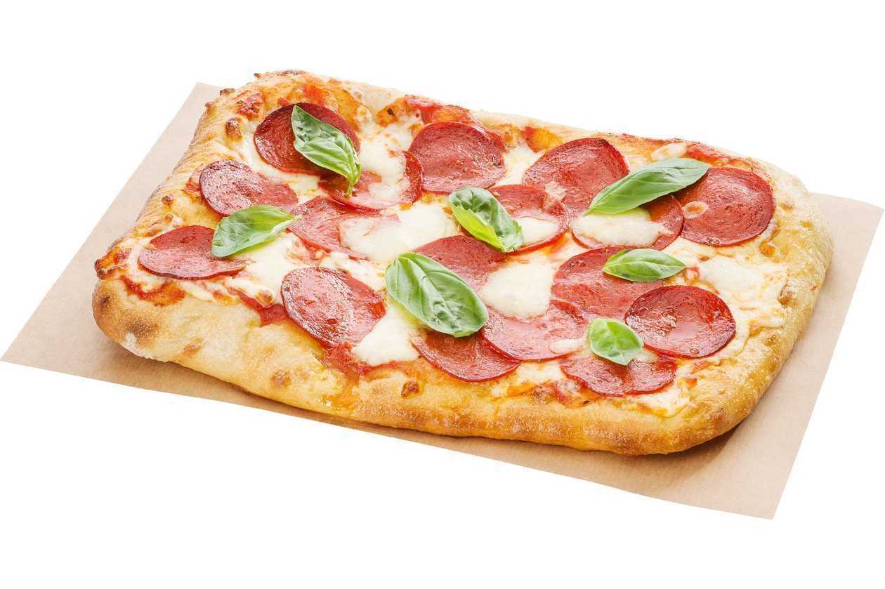 Su Peperoni dešra ir šviežia mocarela (25 cm)
