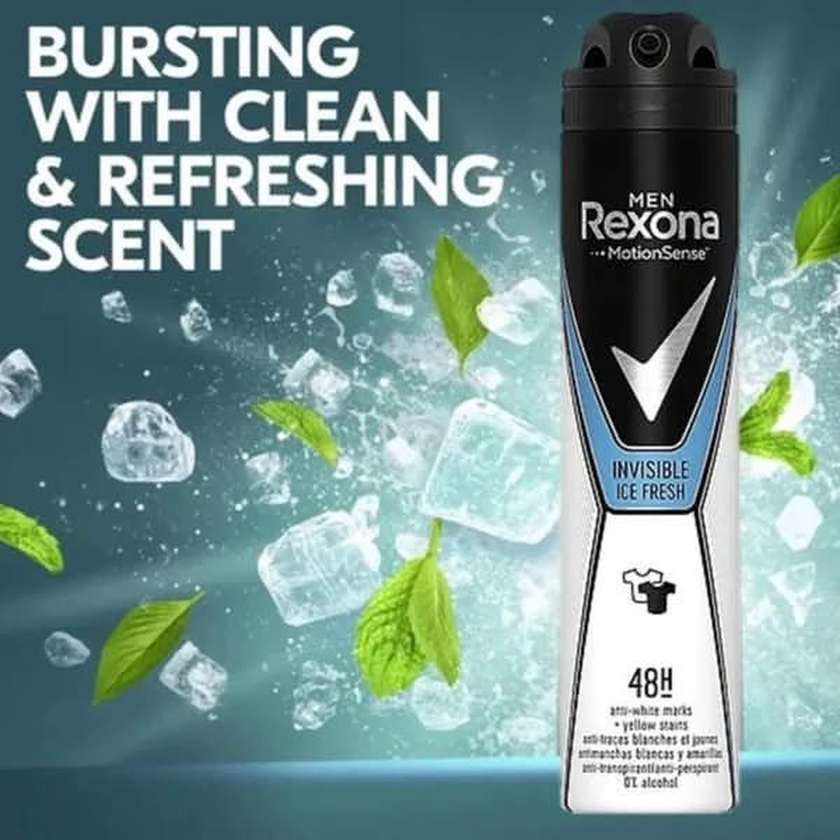 Rexona Deo Spray Invisible Ice Fresh (200 ml)