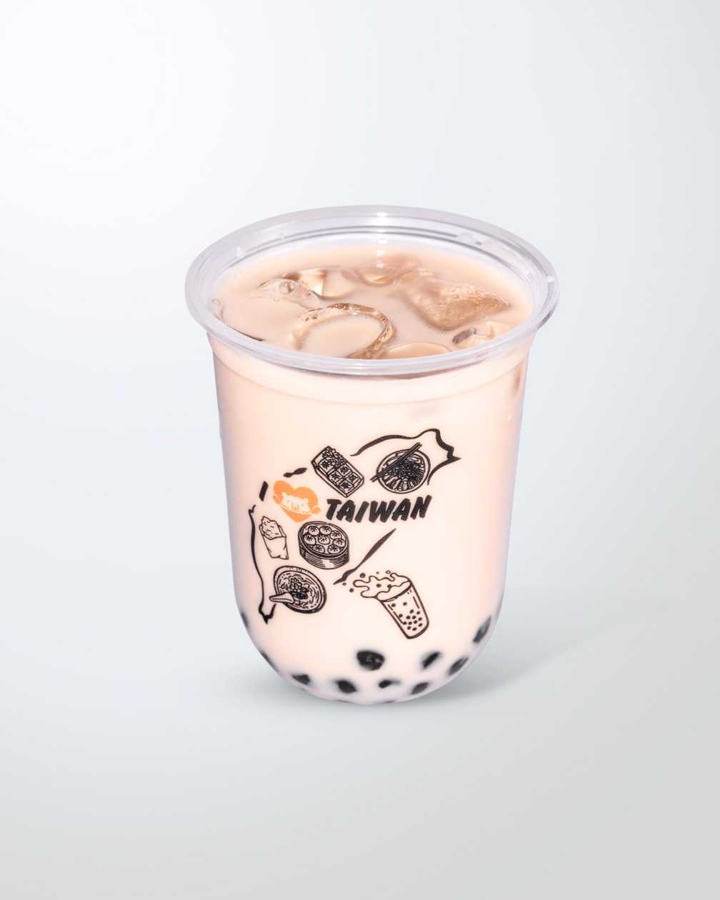 Peach Milk Bubble Tea