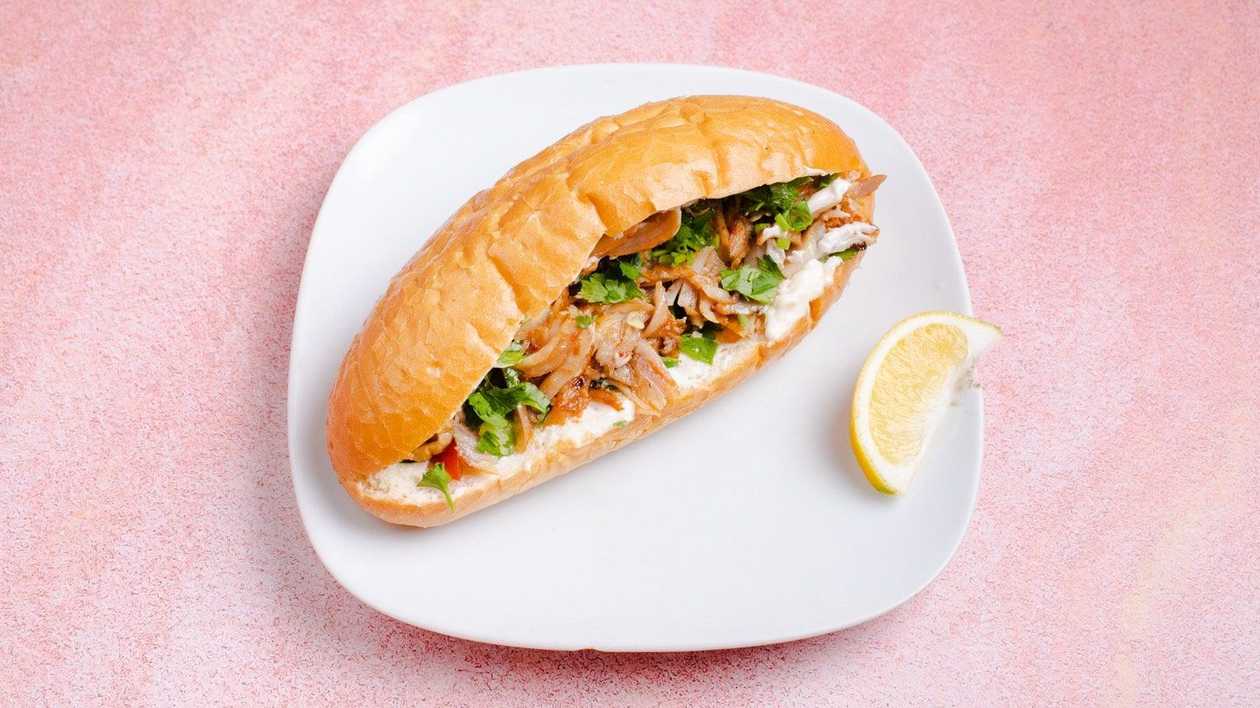 Doner in Baton Bread