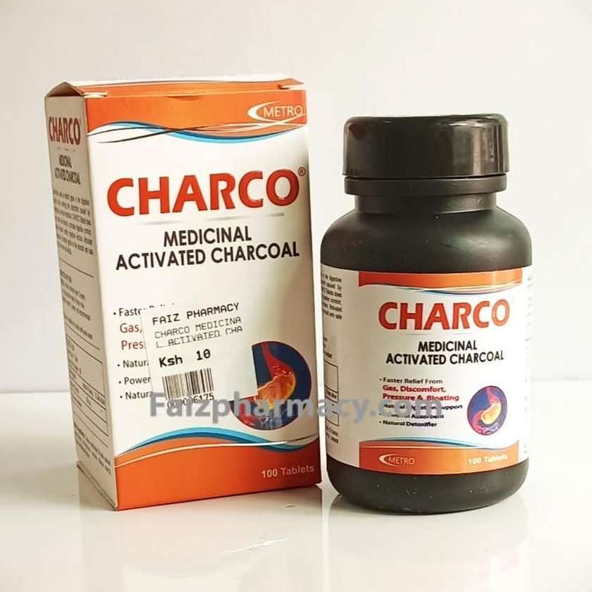 Activated Charcoal (100 pieces)