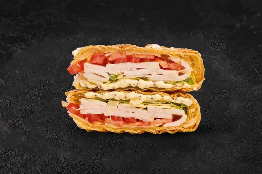 GRILL Caesar Croissant with Chicken