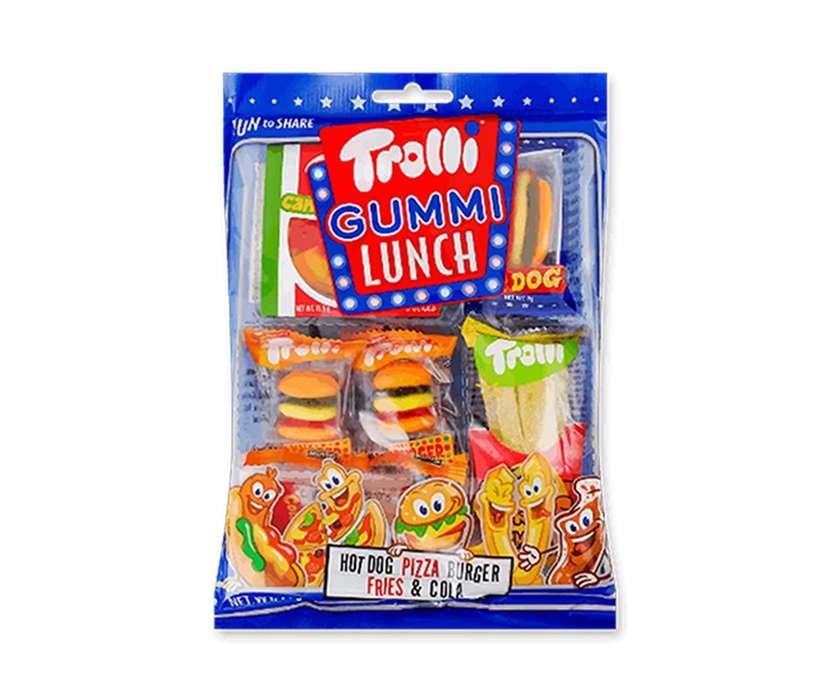 Trolli Gummi Candy Lunch Bag 77g