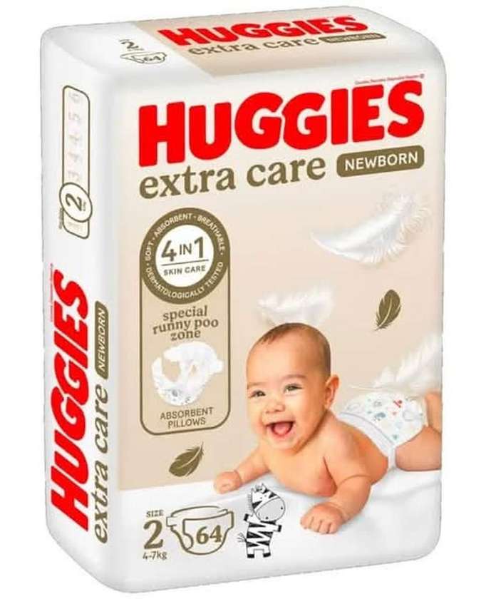 Huggies Newborn Jumbo 2 (64 pieces)