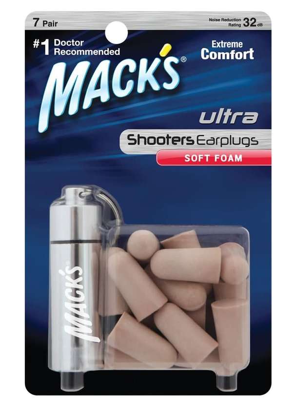 Mack's #2866 Snore Mufflers (6 pair) Silicon