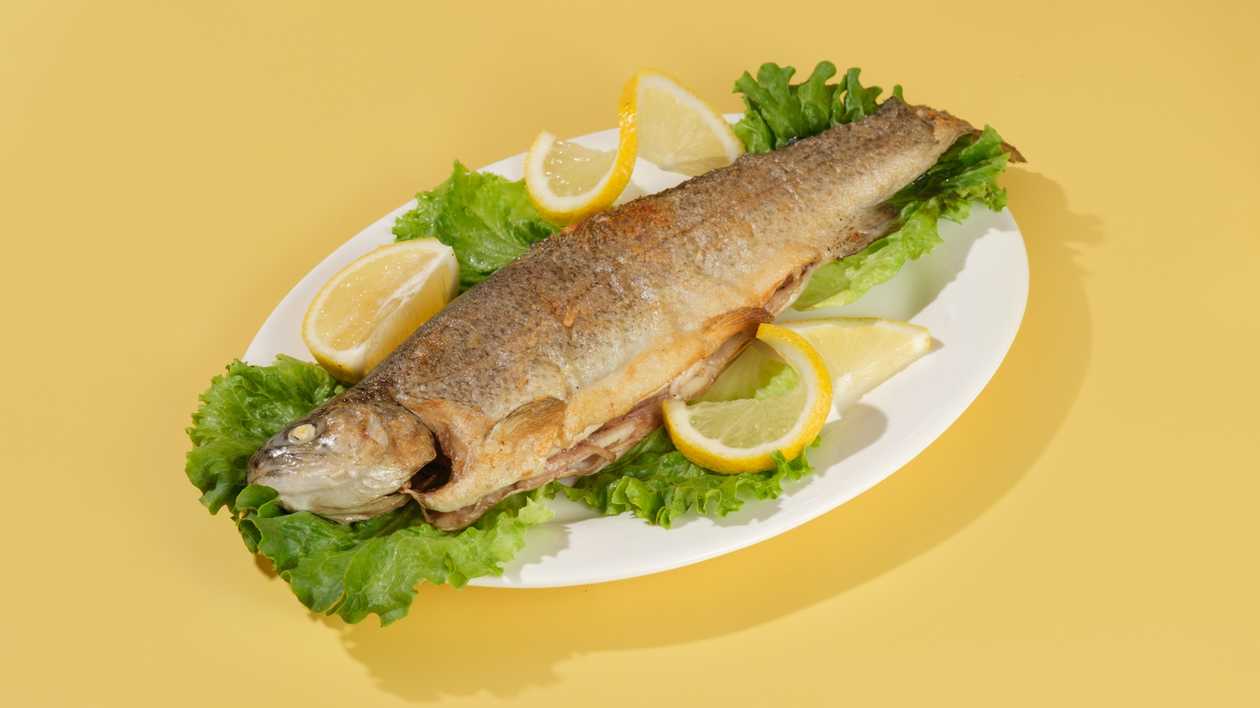 Trout Fish Barbecue