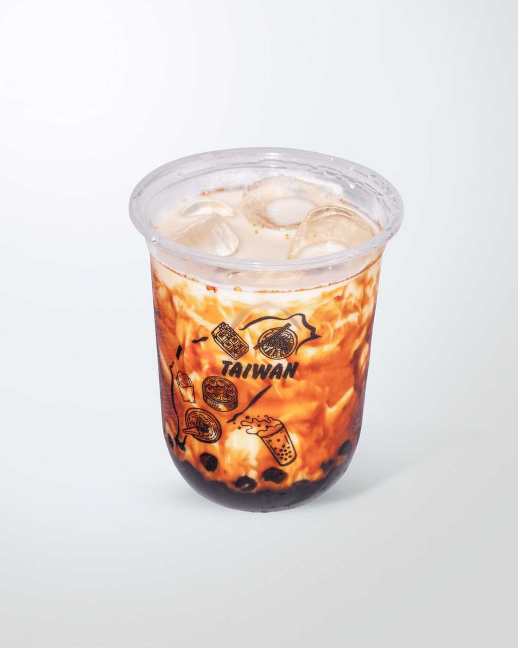 Milk Bubble Tea with Brown Sugar