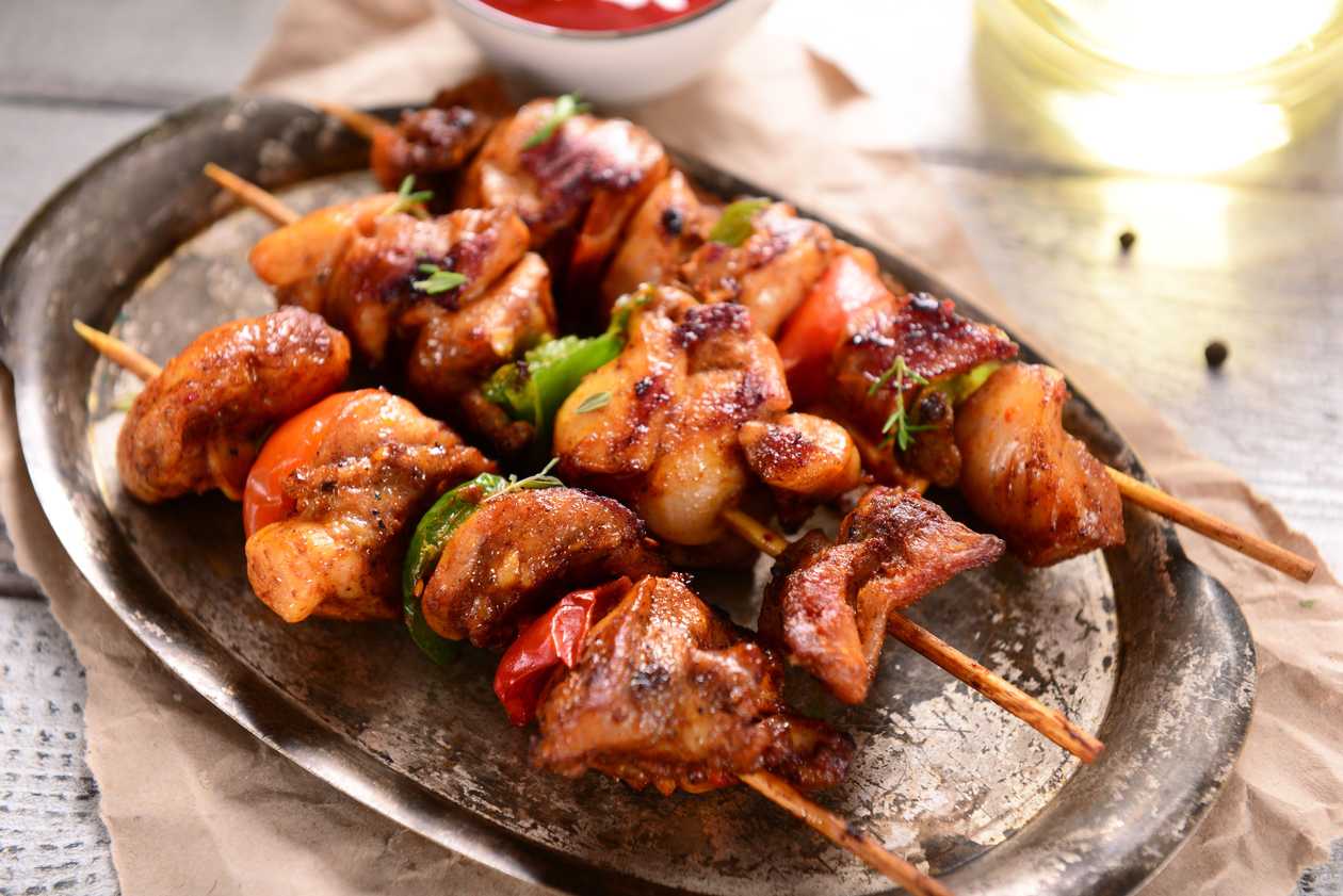 Turkey shashlik