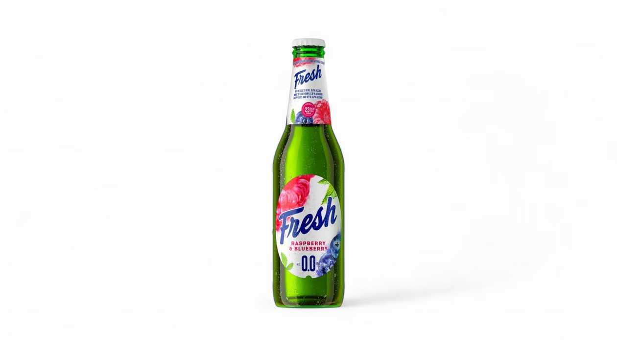 Fresh Raspberry and Blueberry